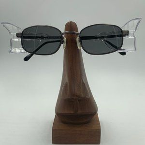 US Safety Metal Gray Oval Sunglasses Frames